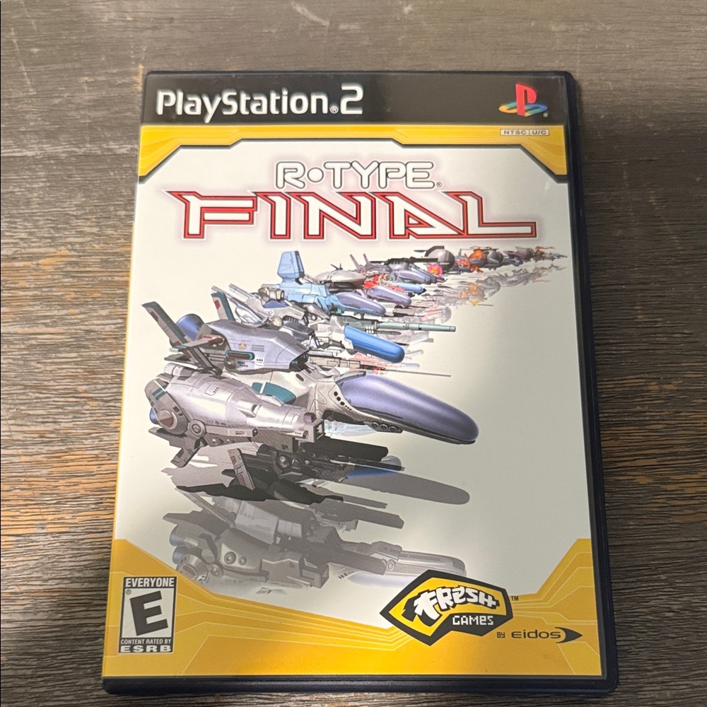 Sony PlayStation 2 R-Type Final - White and Yellow